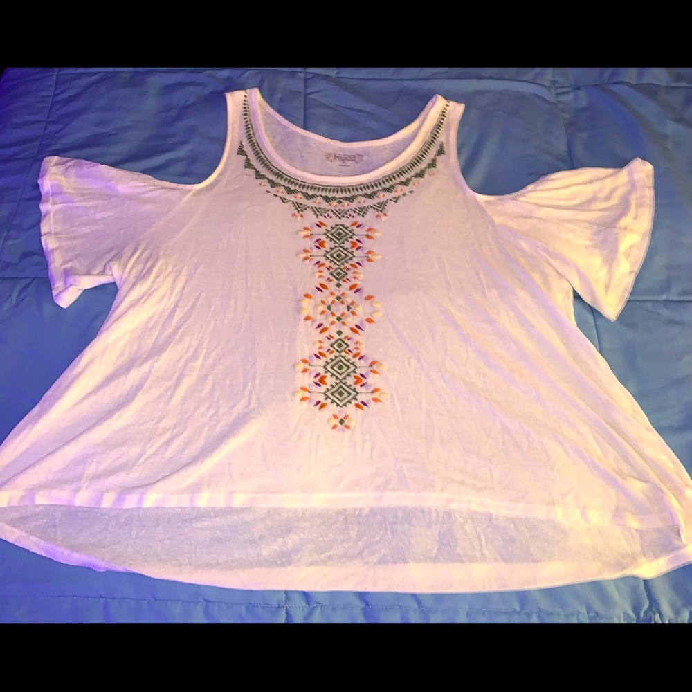 Mudd White Tank Shirt